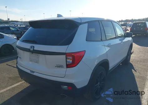 2021 Honda Passport Awd Sport from USA, damaged, VIN 5FNYF8H21MB031674